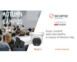 Heatpro Hikvision: partecipa agli Autumn Campus 